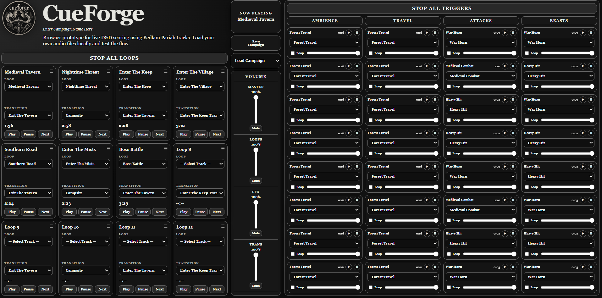 Film interface